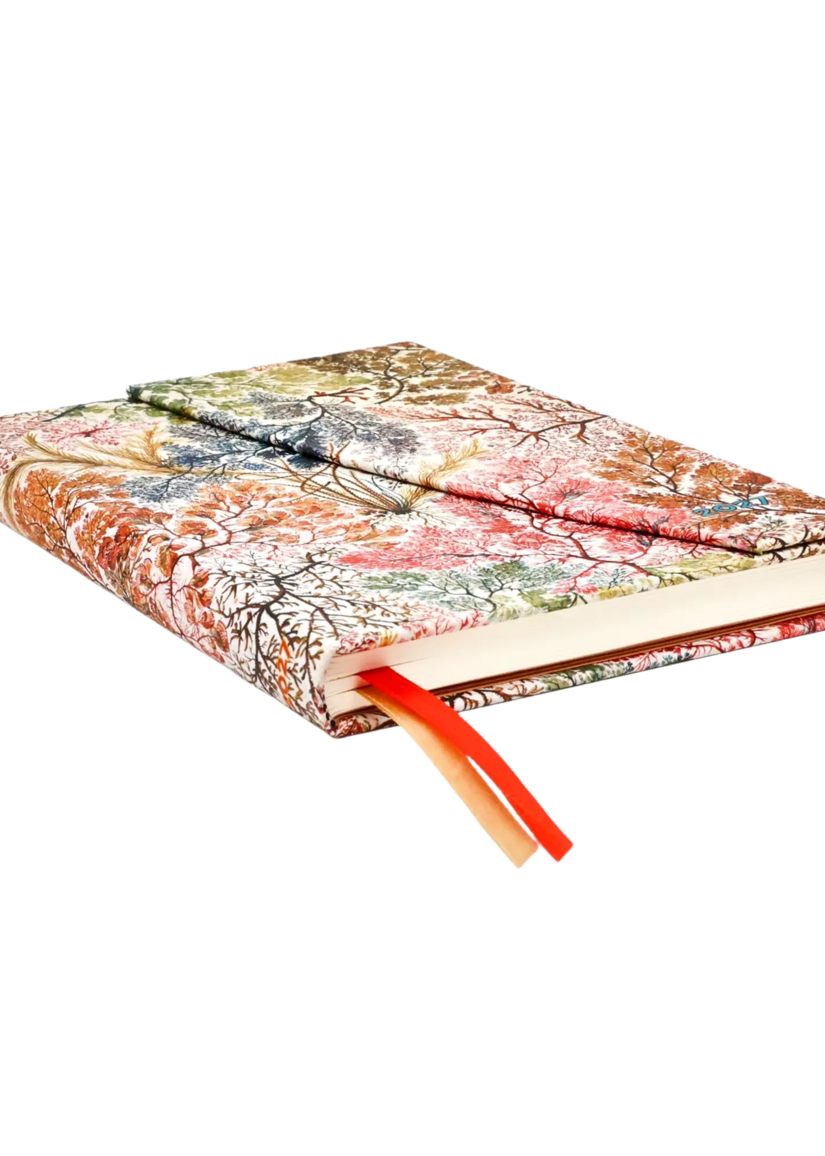 Paperblanks 12-Monatskalender 2027 Anemone, Midi, Vertikal – William Kilburn
