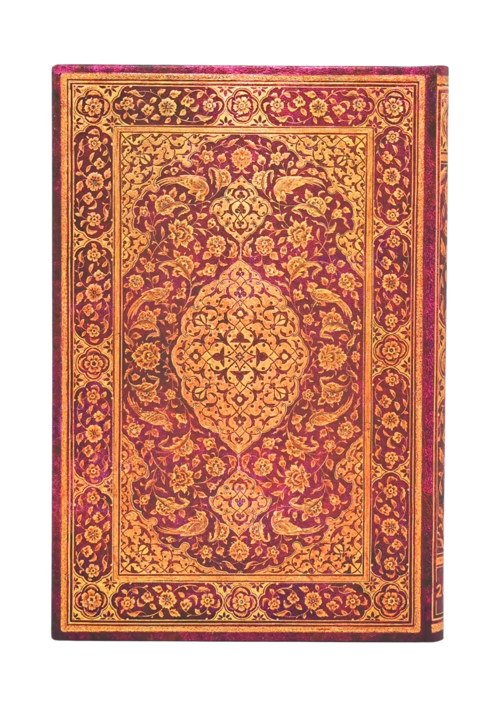 Paperblanks 12-Monatskalender 2027 Der Obstgarten, Mini, Horizontal – Persische Dichtung