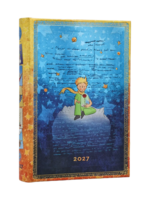 Paperblanks 12-Monatskalender 2027 Saint-Exupéry, Der kleine Prinz, Mini, Tagesüberblick