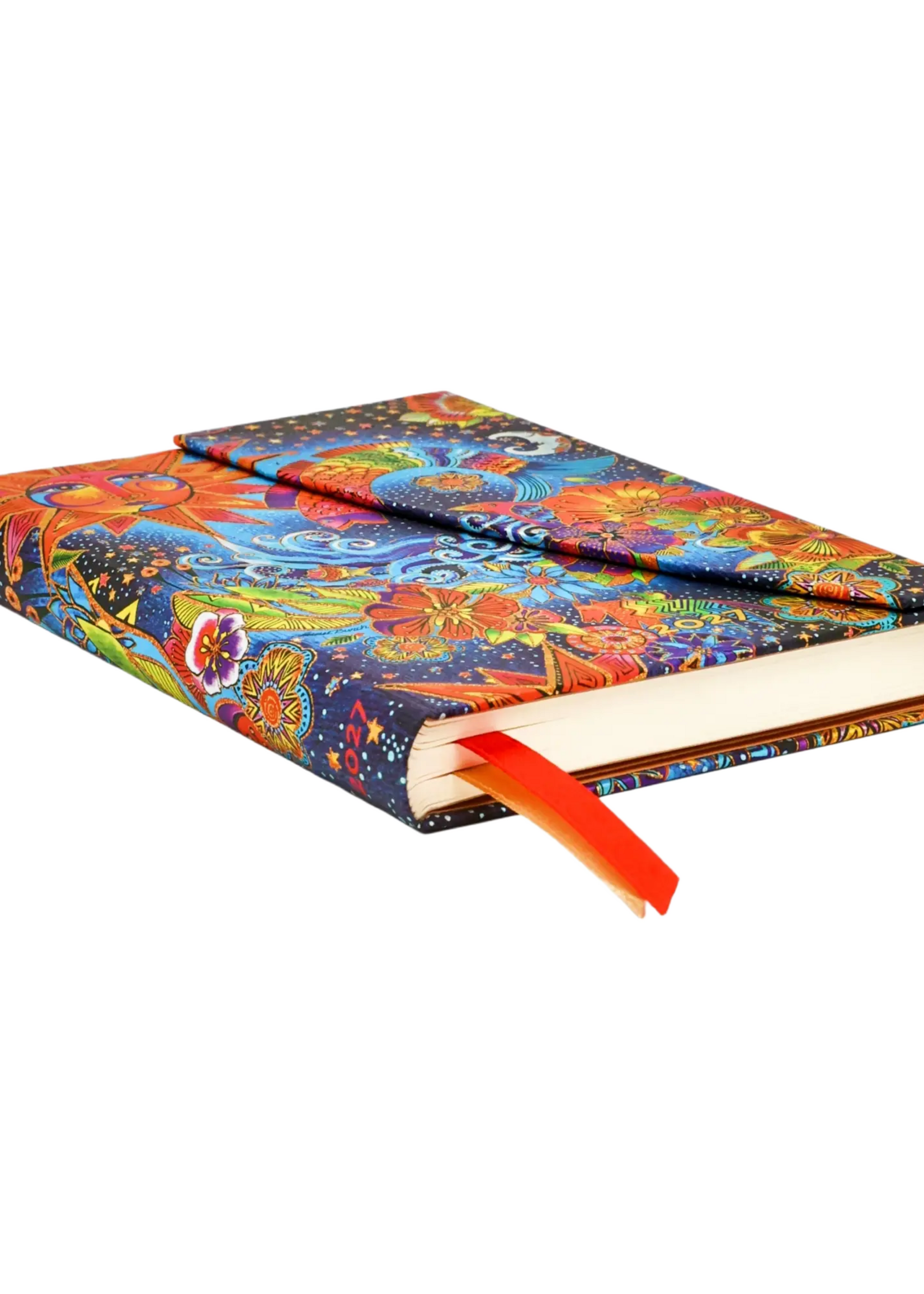 Paperblanks 12-Monatskalender 2027 Himmlische Magie, Mini, Horizontal – Ausgefallene Kreationen