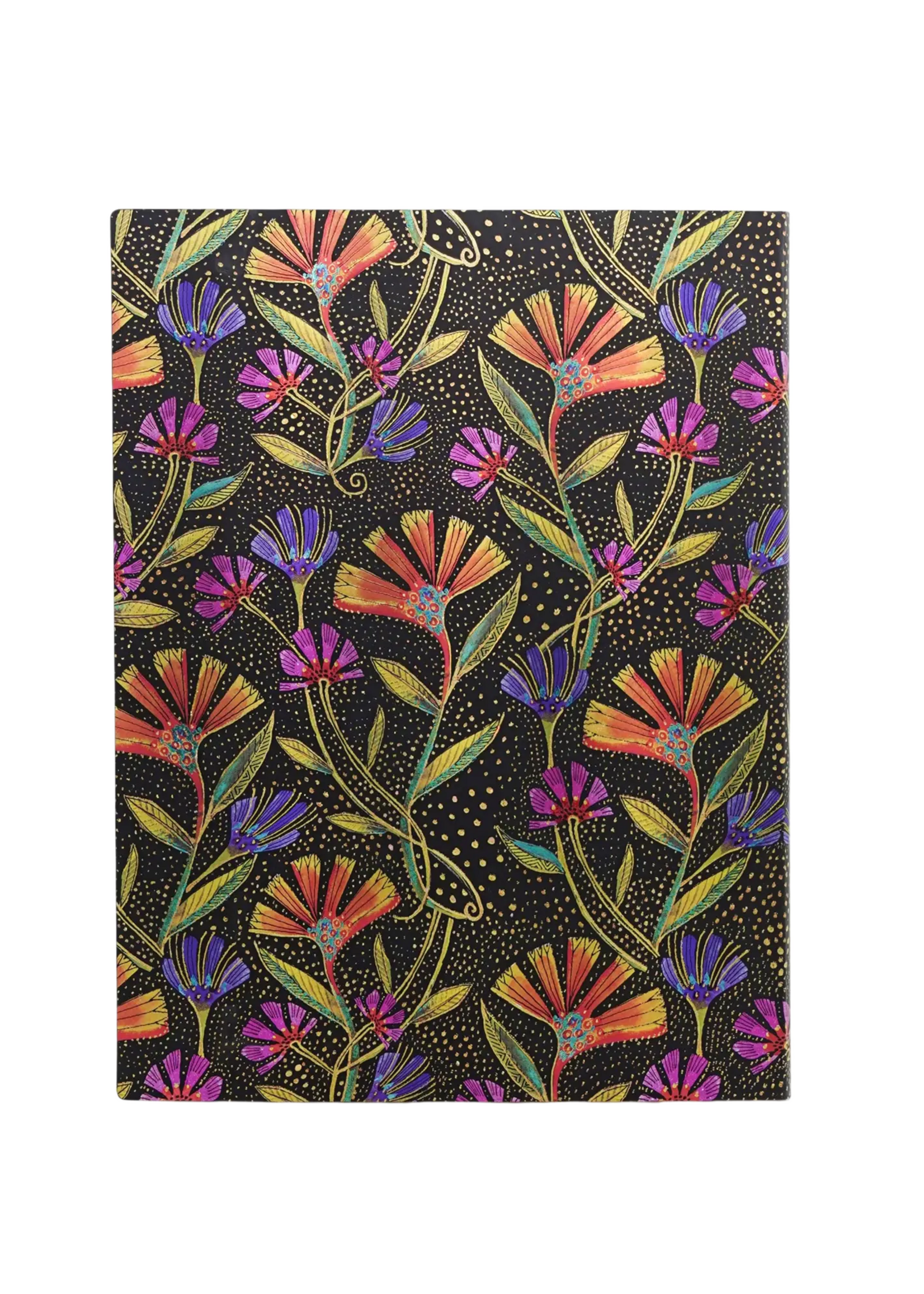 Paperblanks 12-Monatskalender 2027 Wildblumen, Ultra, Vertikal, Softcover – Verspielte Kreationen