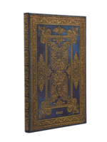 Paperblanks 12-Monatskalender 2027 Blue Luxe, Maxi, Horizontal