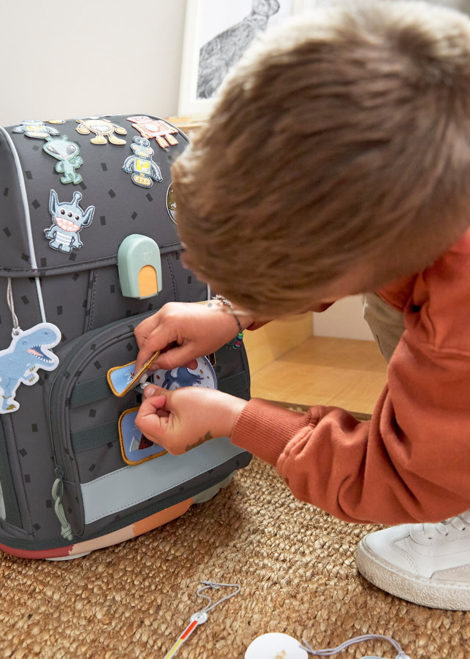 Lässig Fashion Textile Woven Sticker