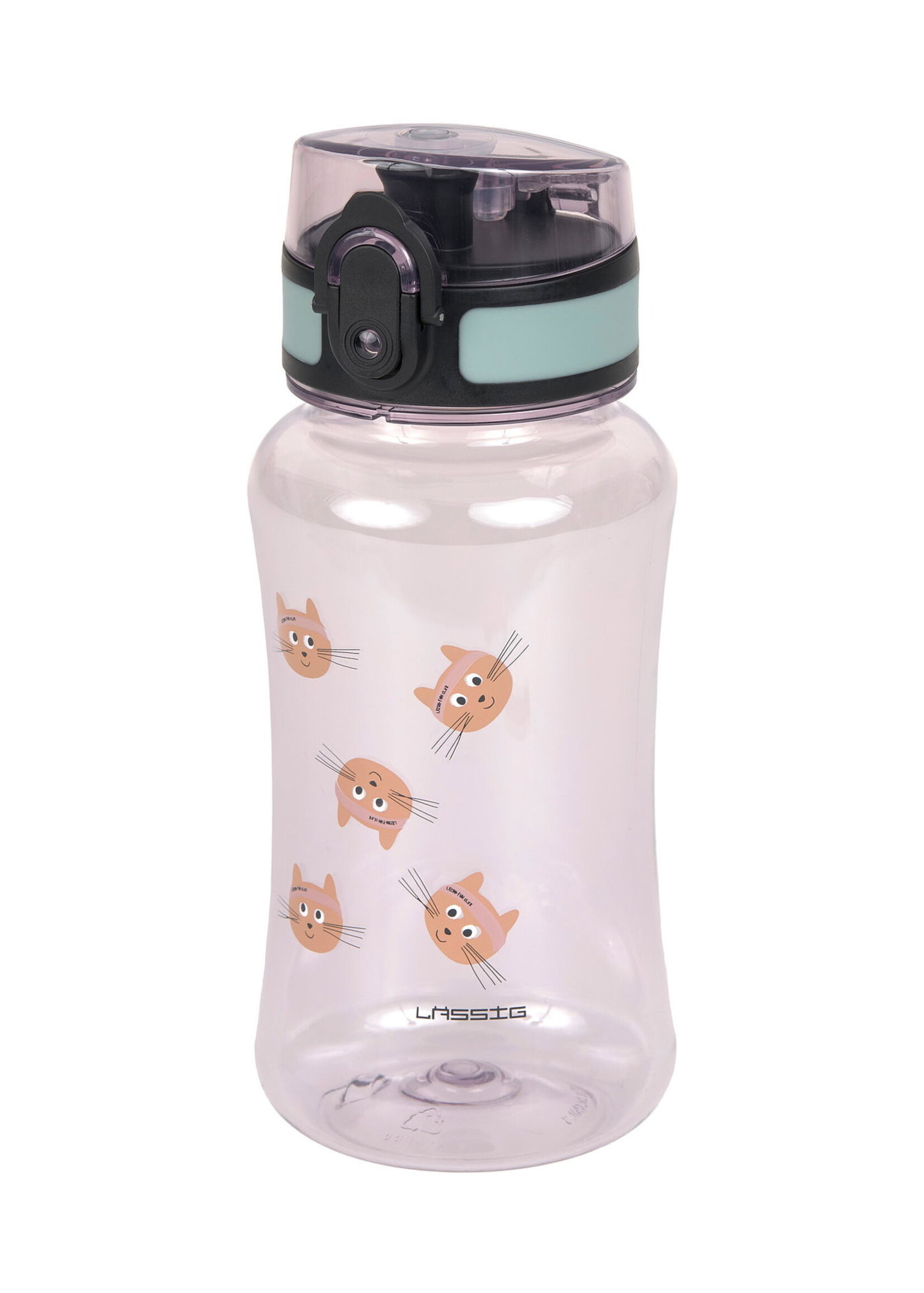 Lässig Fashion Drinking Bottle Tiny Team Cat