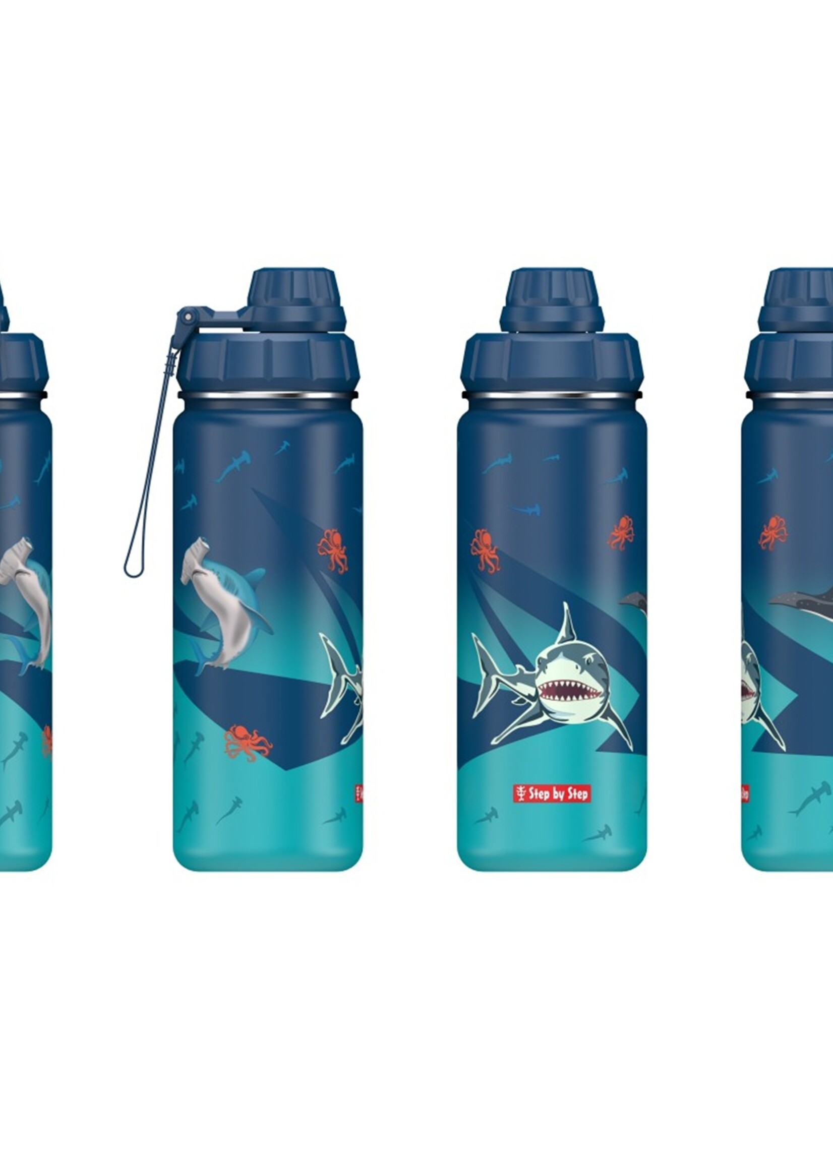 Step by Step Isolierte Edelstahl-Trinkflasche "Underwater"