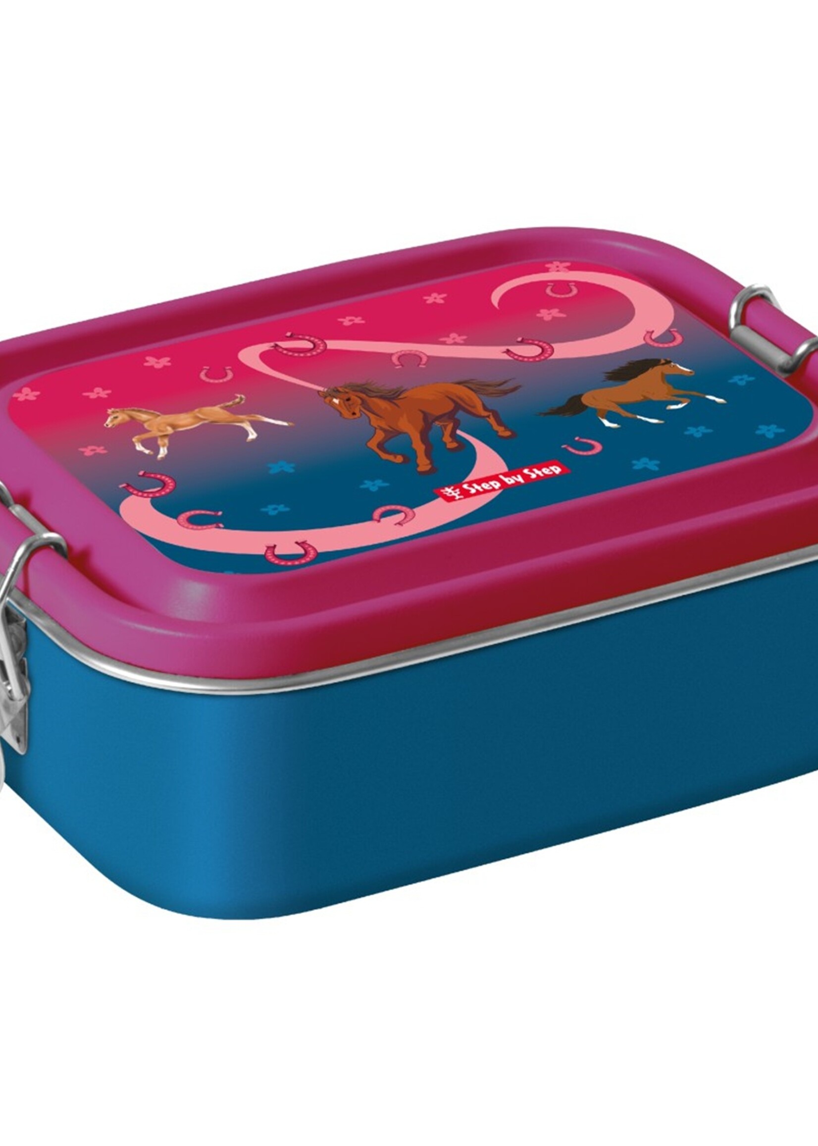 Step by Step Edelstahl-Lunchbox "Wild Horse