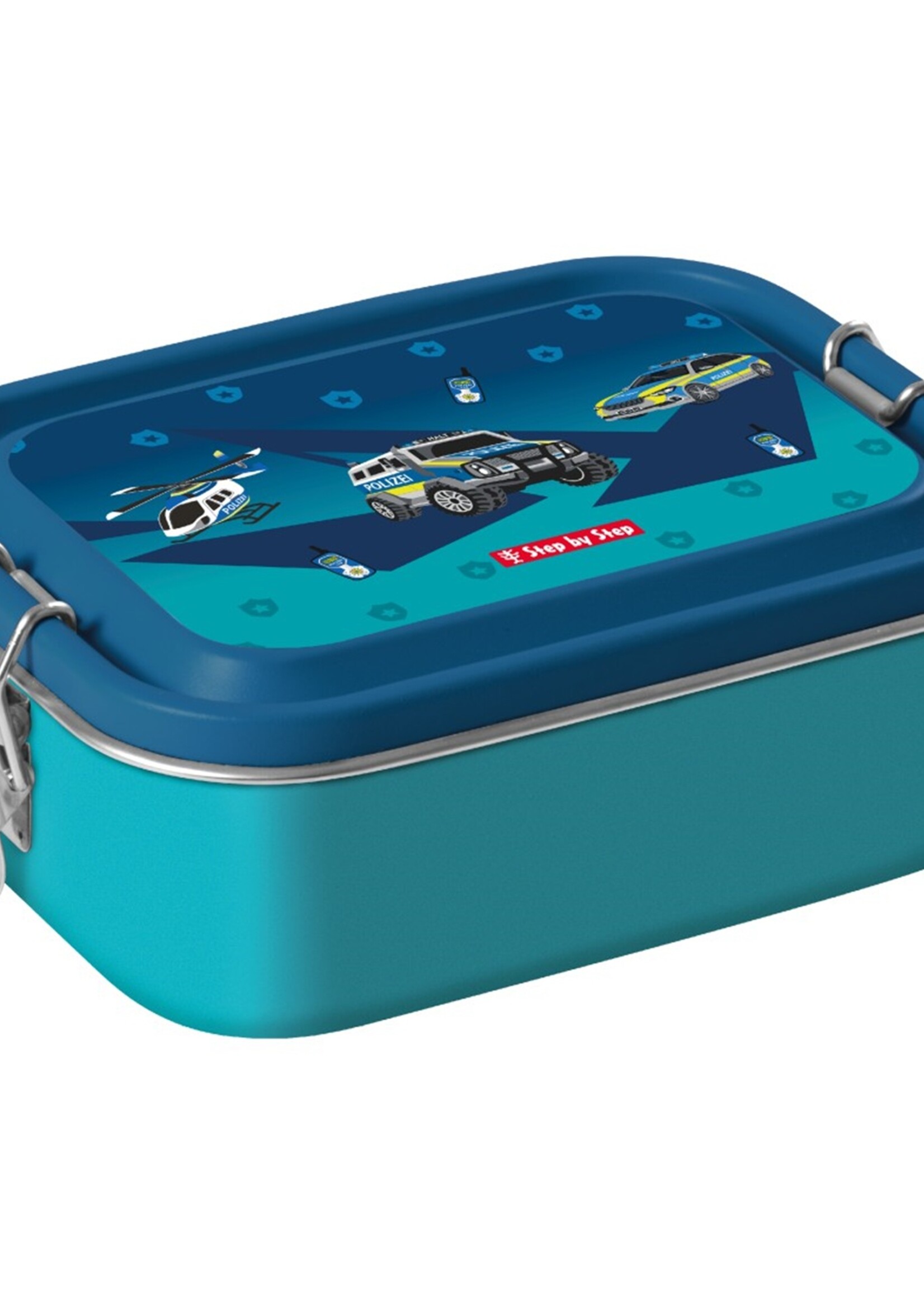 Step by Step Edelstahl-Lunchbox "Police"