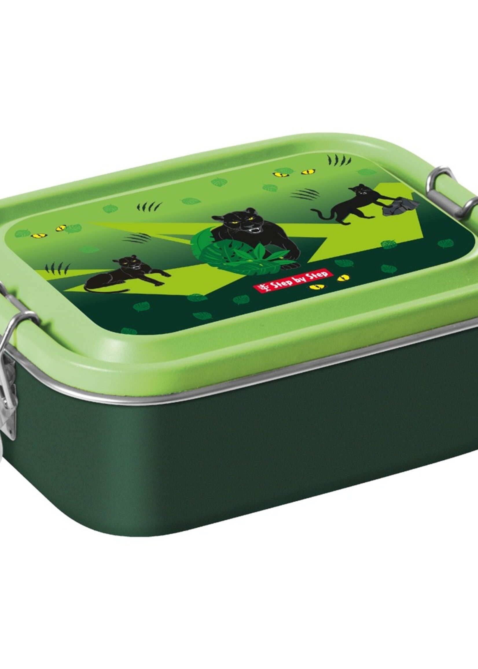 Step by Step Edelstahl-Lunchbox "Black Cat"
