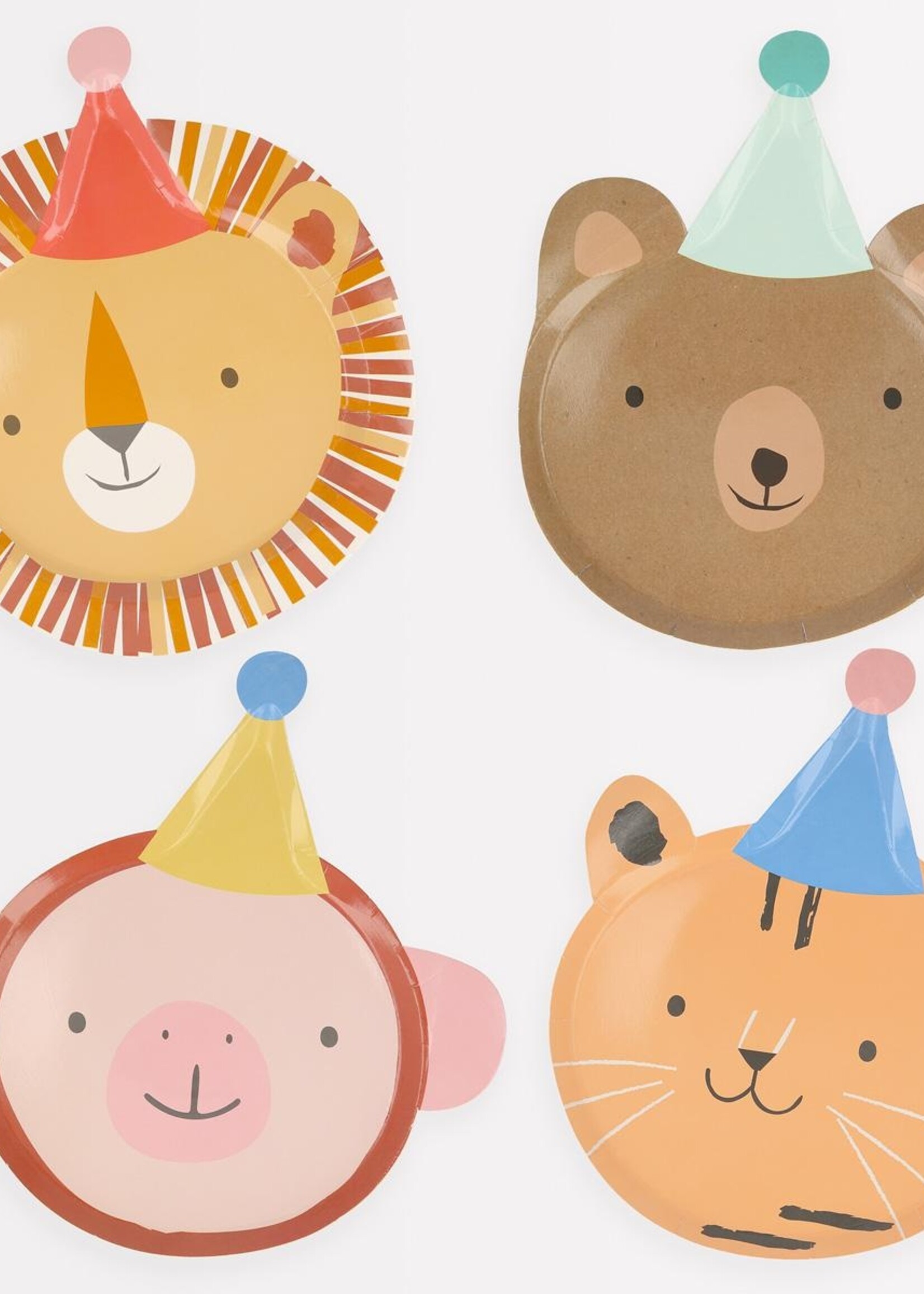 MERI MERI Animal Parade Die Cut Plates