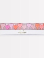 MERI MERI Pink Heart Candles