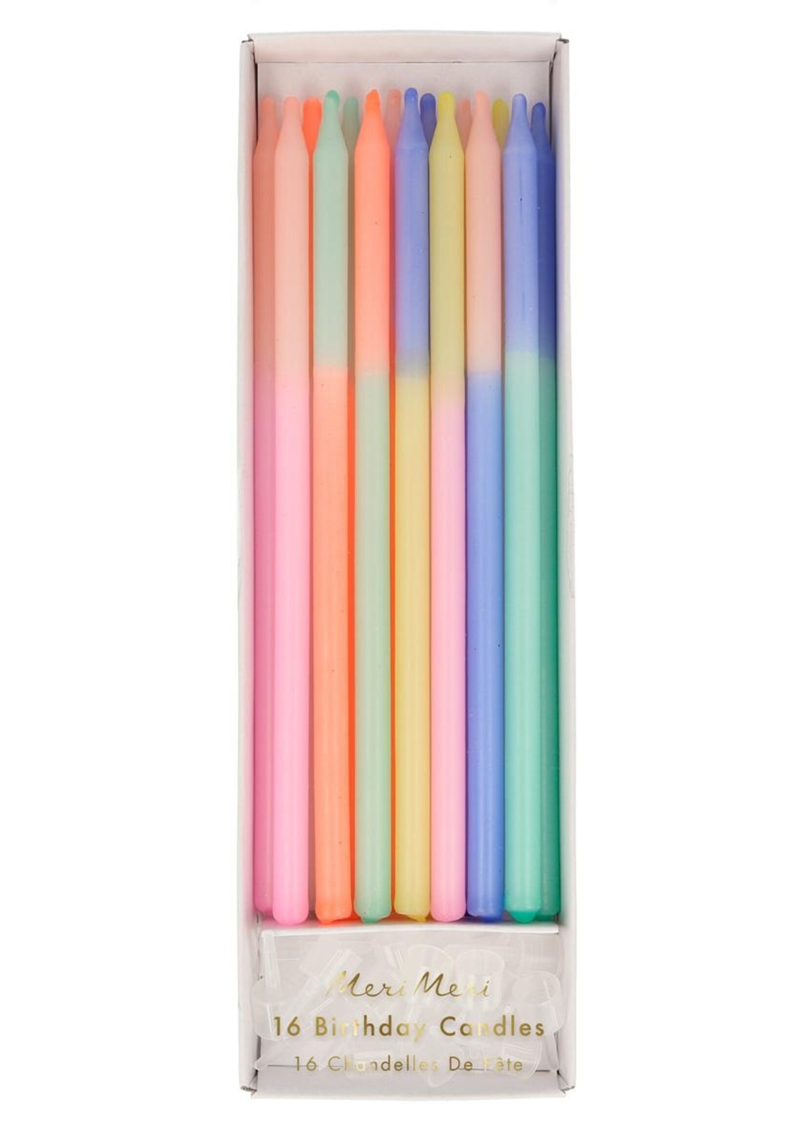 MERI MERI Kerzen Multi Colour Block (16 Stück)