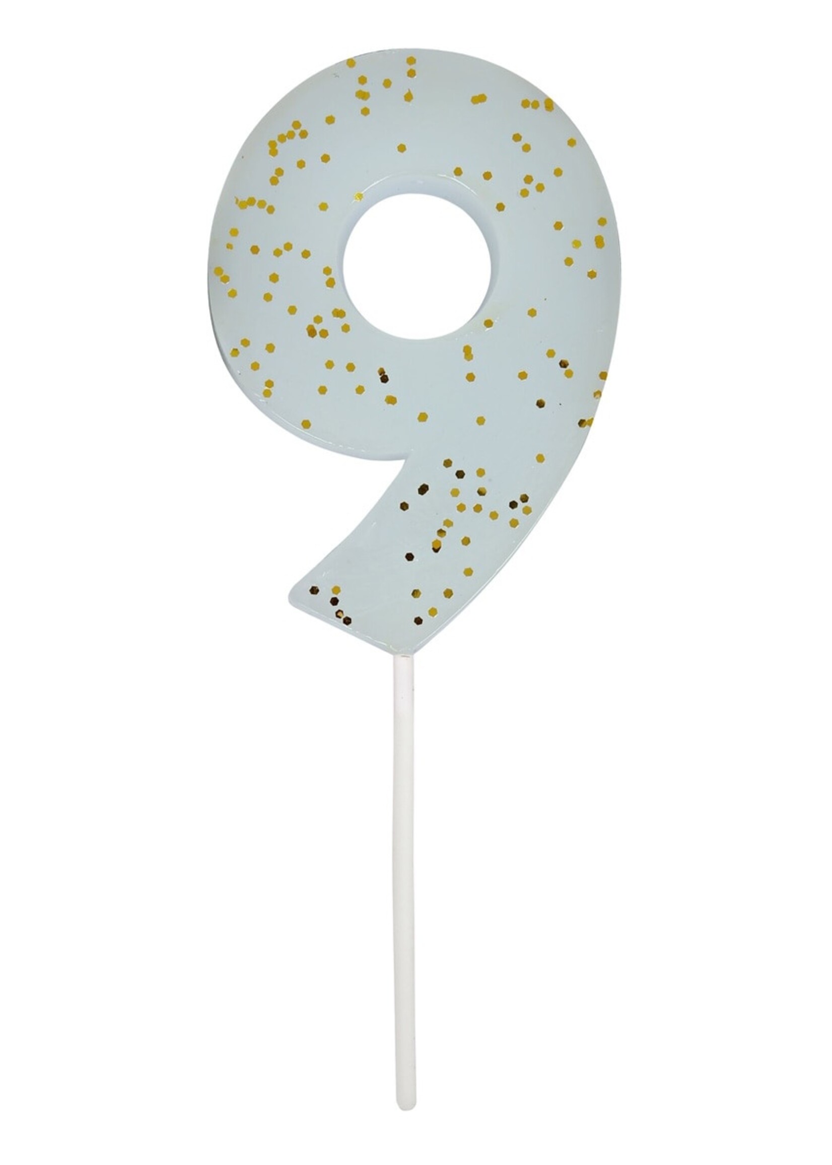 MERI MERI Blue Number 9 Candle