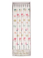 MERI MERI Kerzen Floral Pattern (16 Stück)