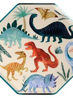 MERI MERI Pappteller groß Dinosaur Kingdom (8 Stück)