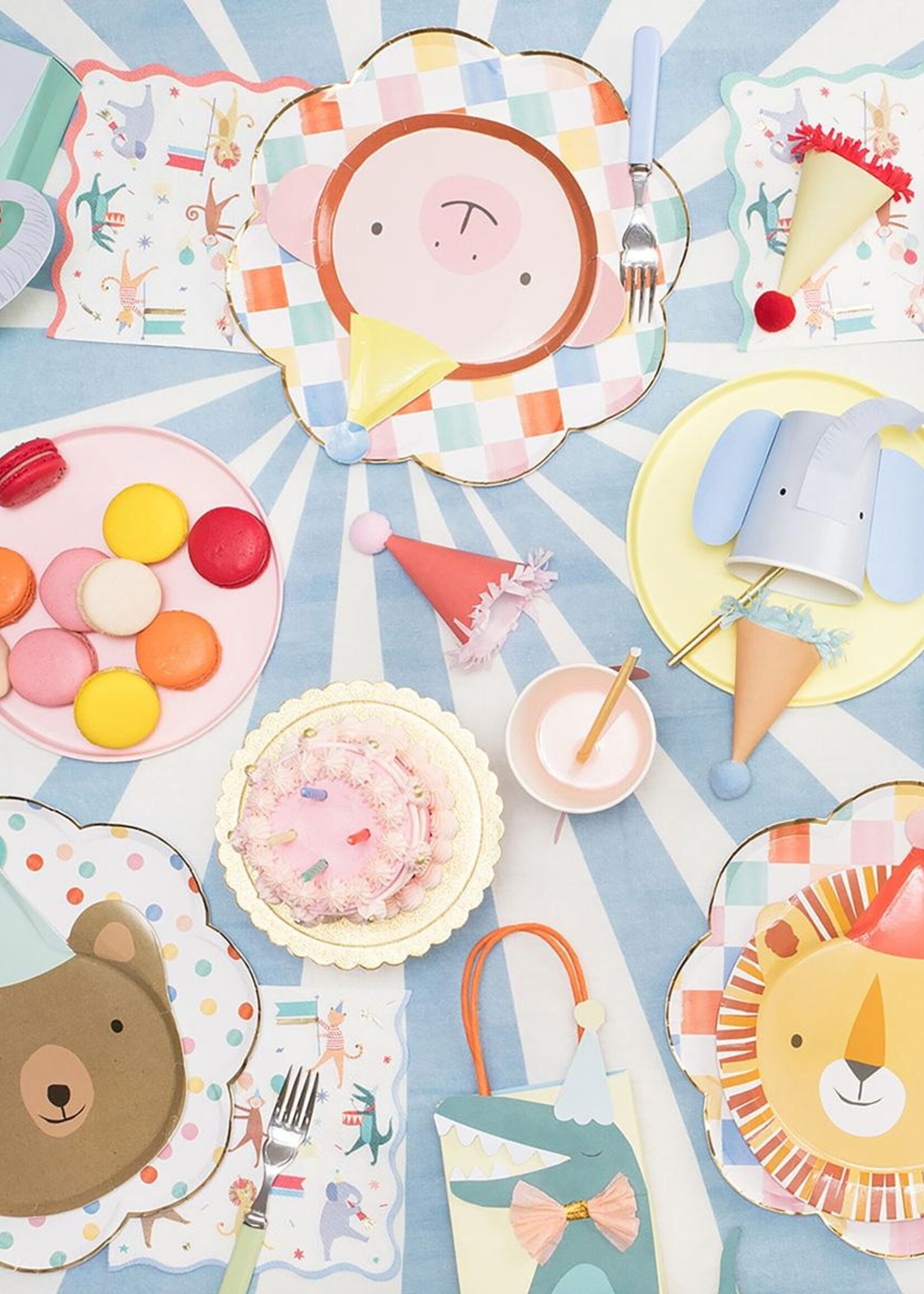 MERI MERI Animal Parade Large Napkins