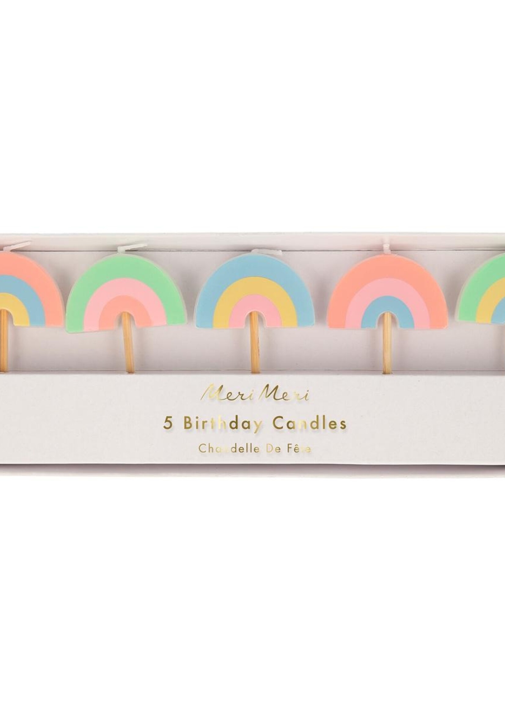 MERI MERI RAINBOW PARTY CANDLES
