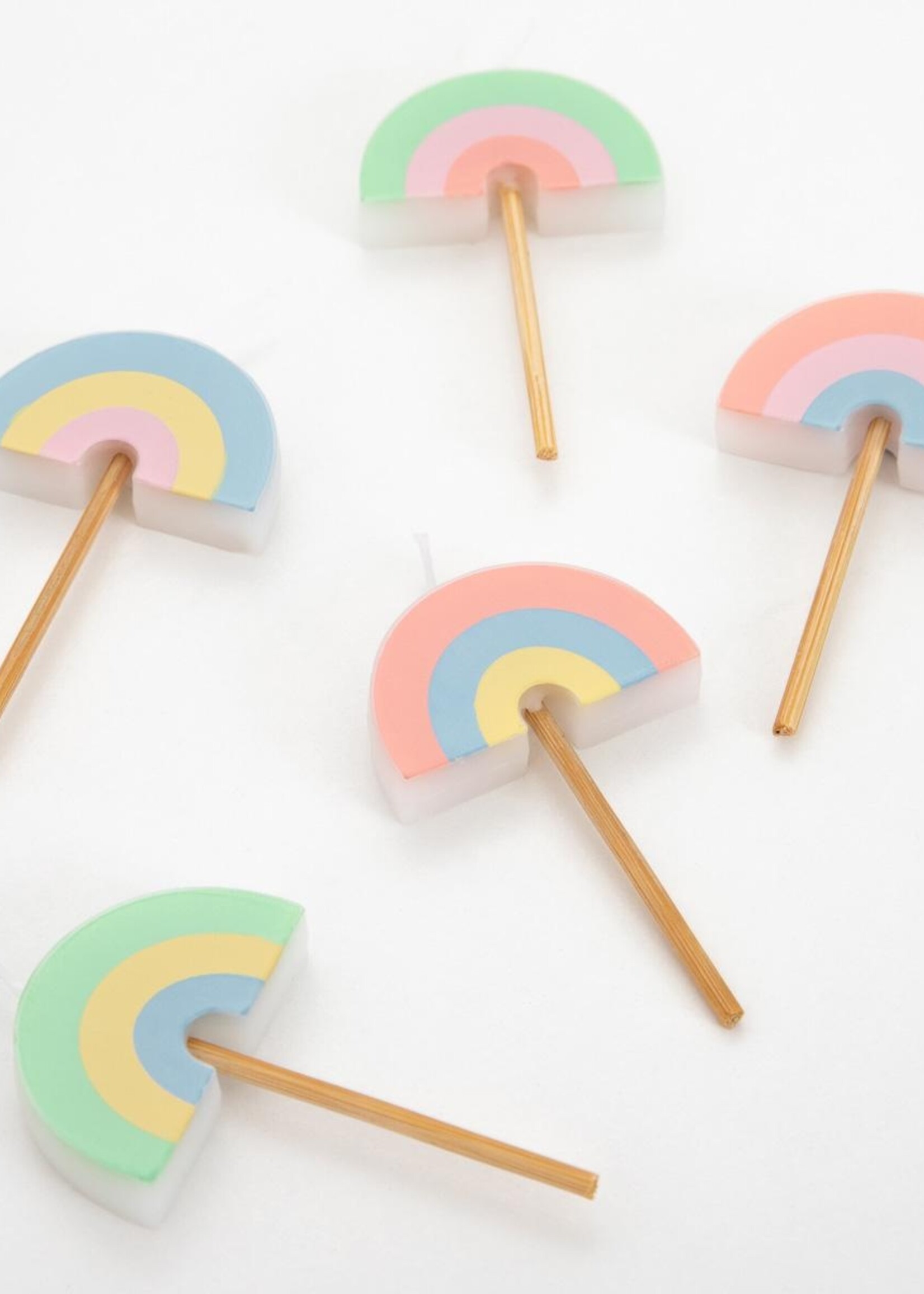 MERI MERI RAINBOW PARTY CANDLES