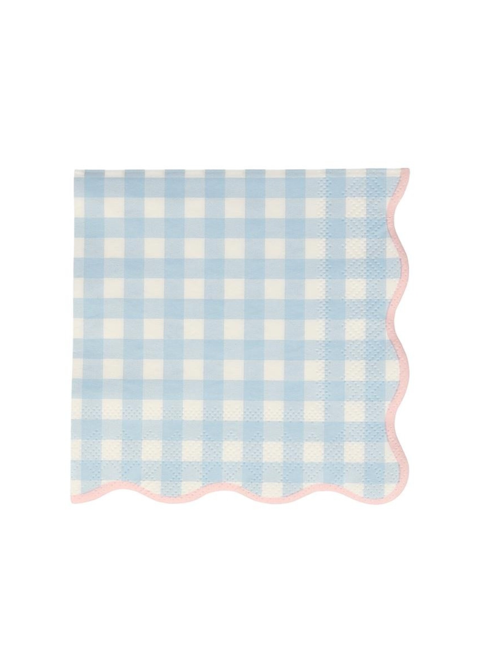 MERI MERI Servietten klein Gingham (20 Stück)