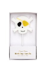 MERI MERI Large Skull & Crossbones Candl