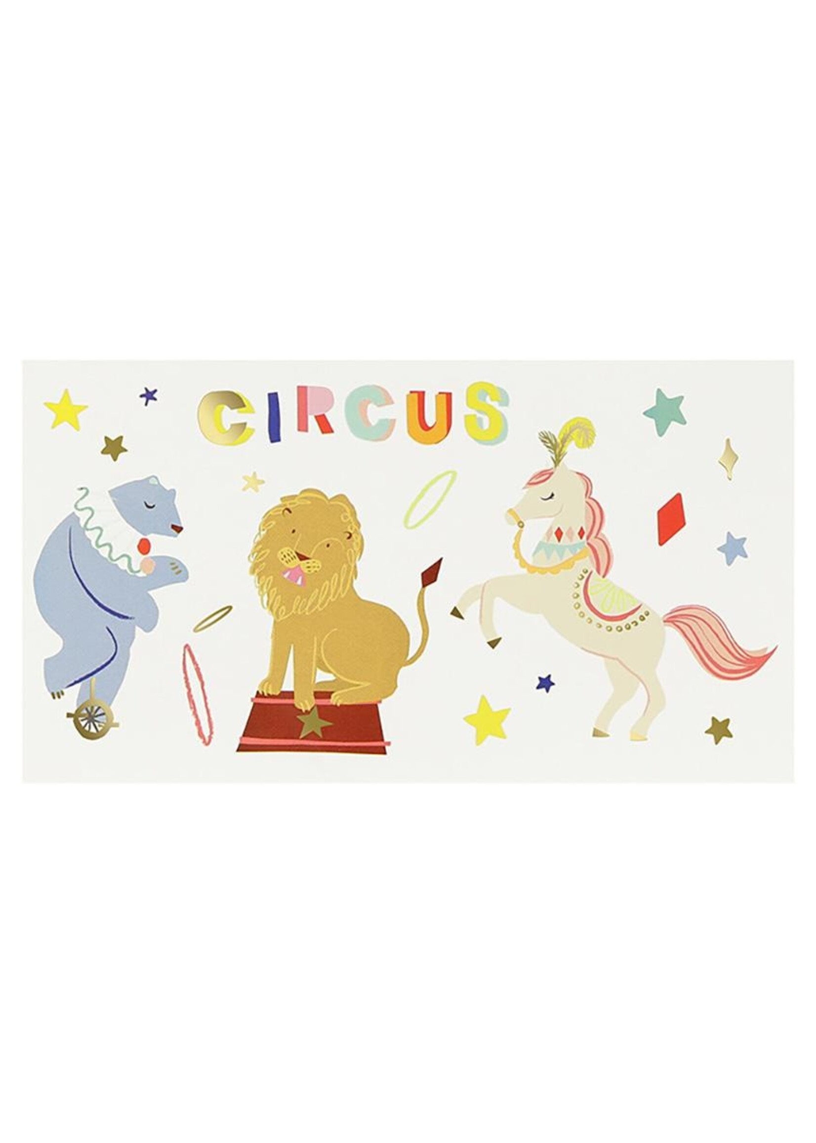 MERI MERI Circus Temporary Tattoos