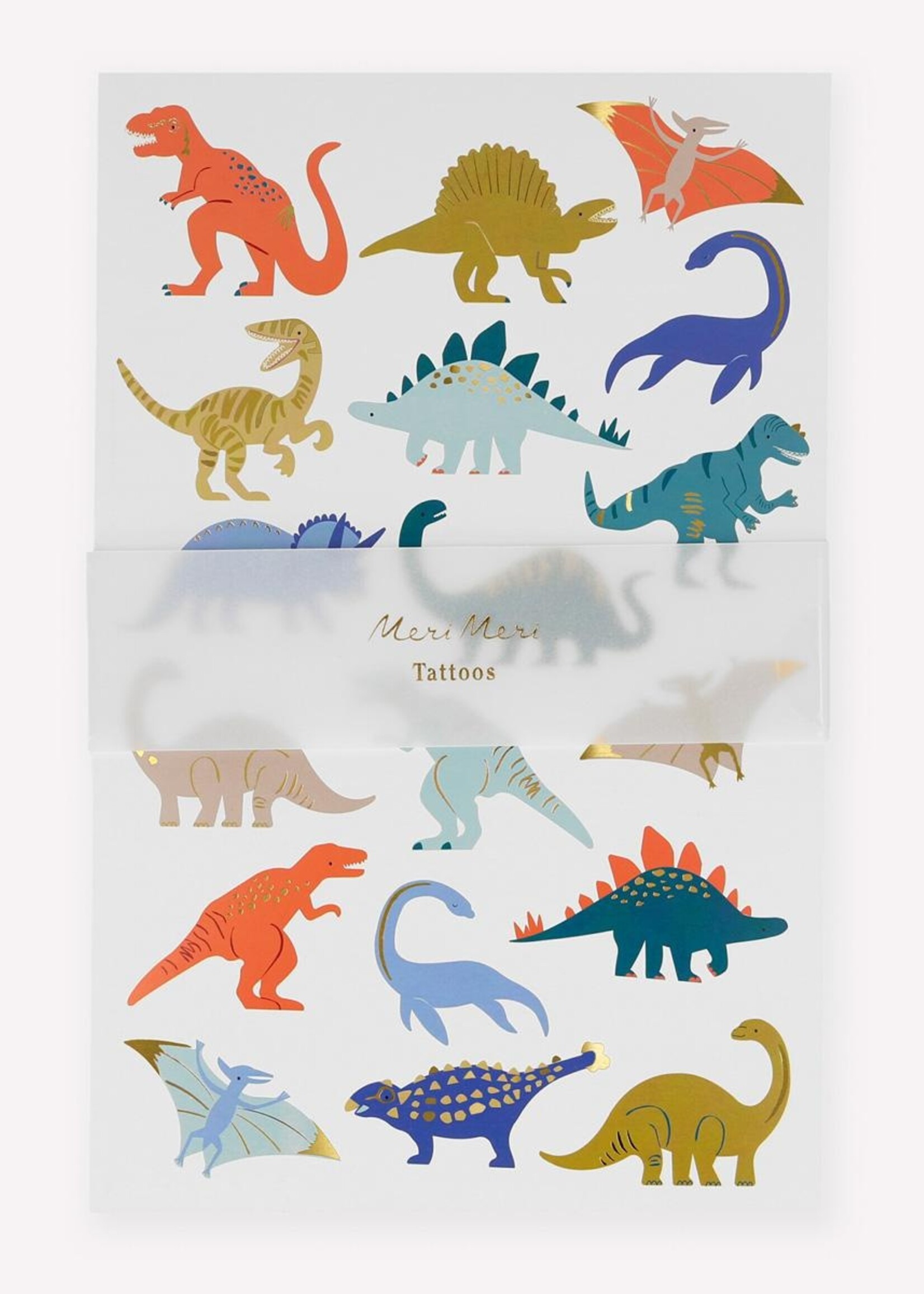 MERI MERI Dinosaurs Tattoo Sheets