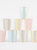 MERI MERI Pastel Stripe Cups