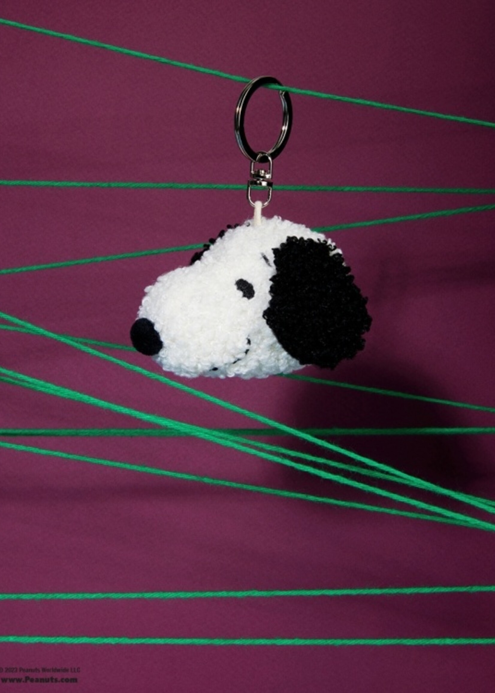 Bon Ton Toys Snoopy Tiny Teddy Keychain