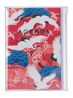 MARKS Mark's Kalender 2027 B6 Japan Birds Red