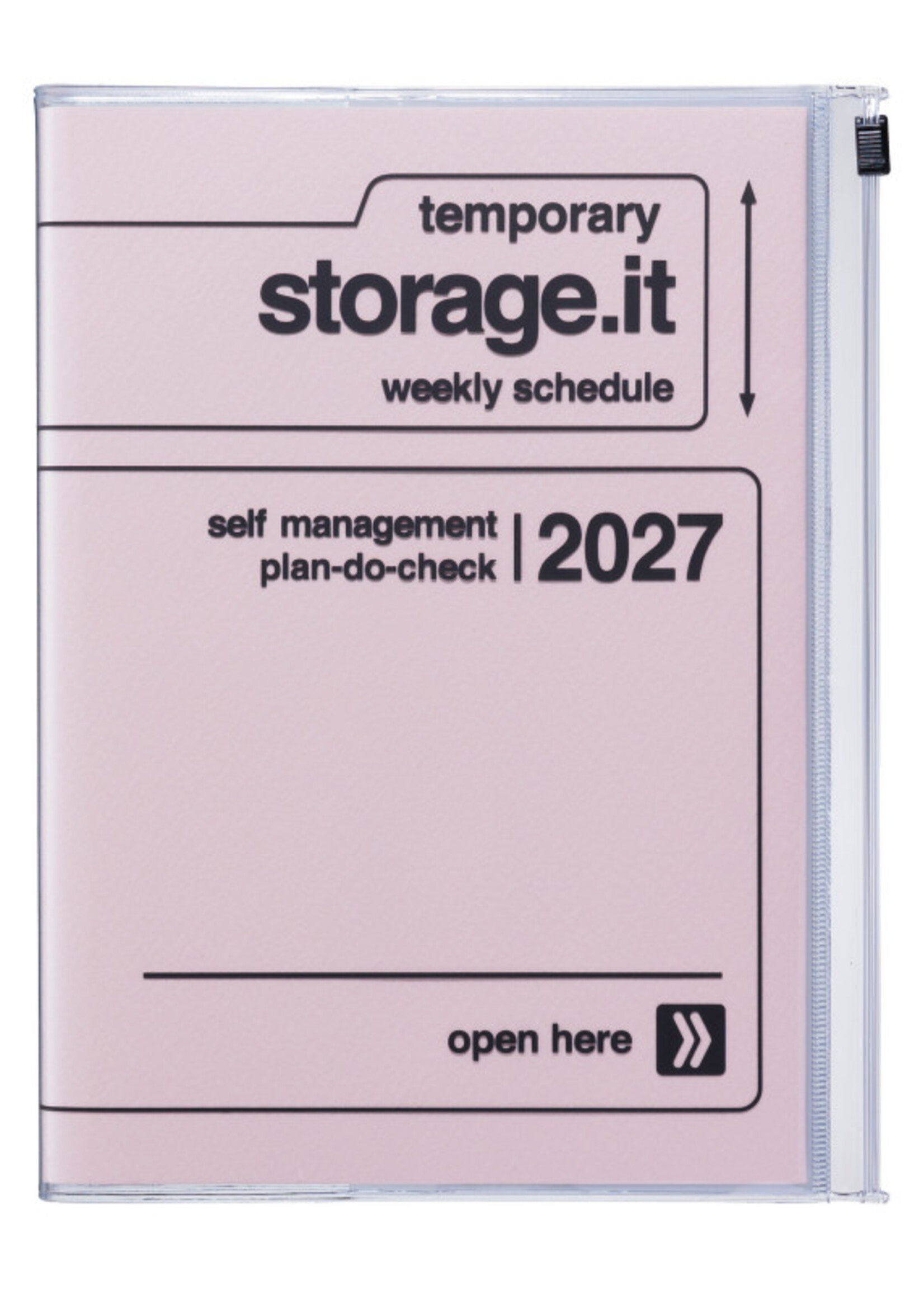 MARKS Mark's Kalender 2027 A5 Storage.it Pink
