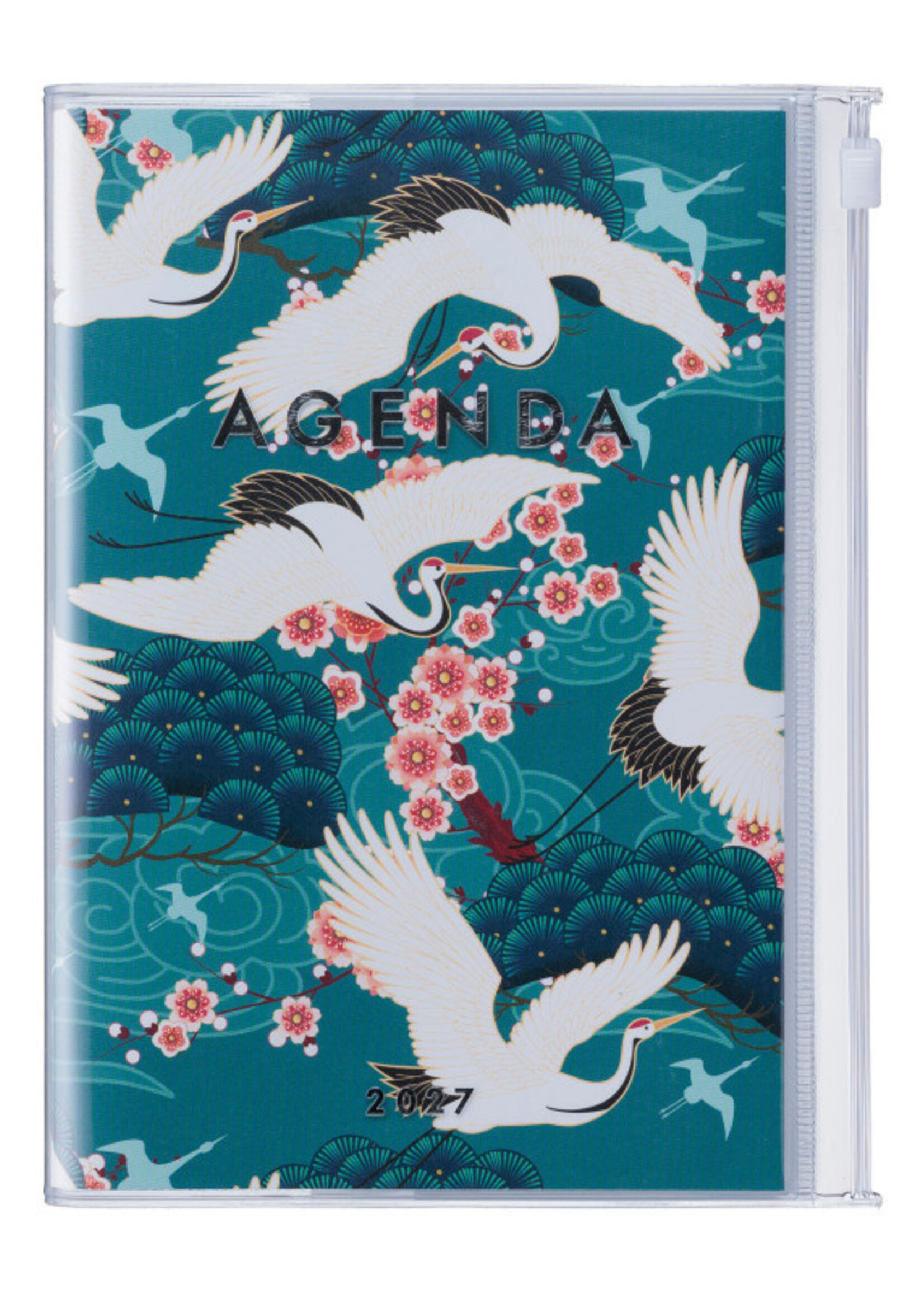 MARKS Mark's Kalender 2027 B6 Japan Birds Green
