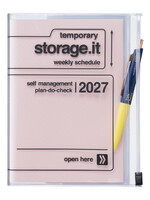 MARKS Mark's Kalender 2027 A6 Storage.it Pink
