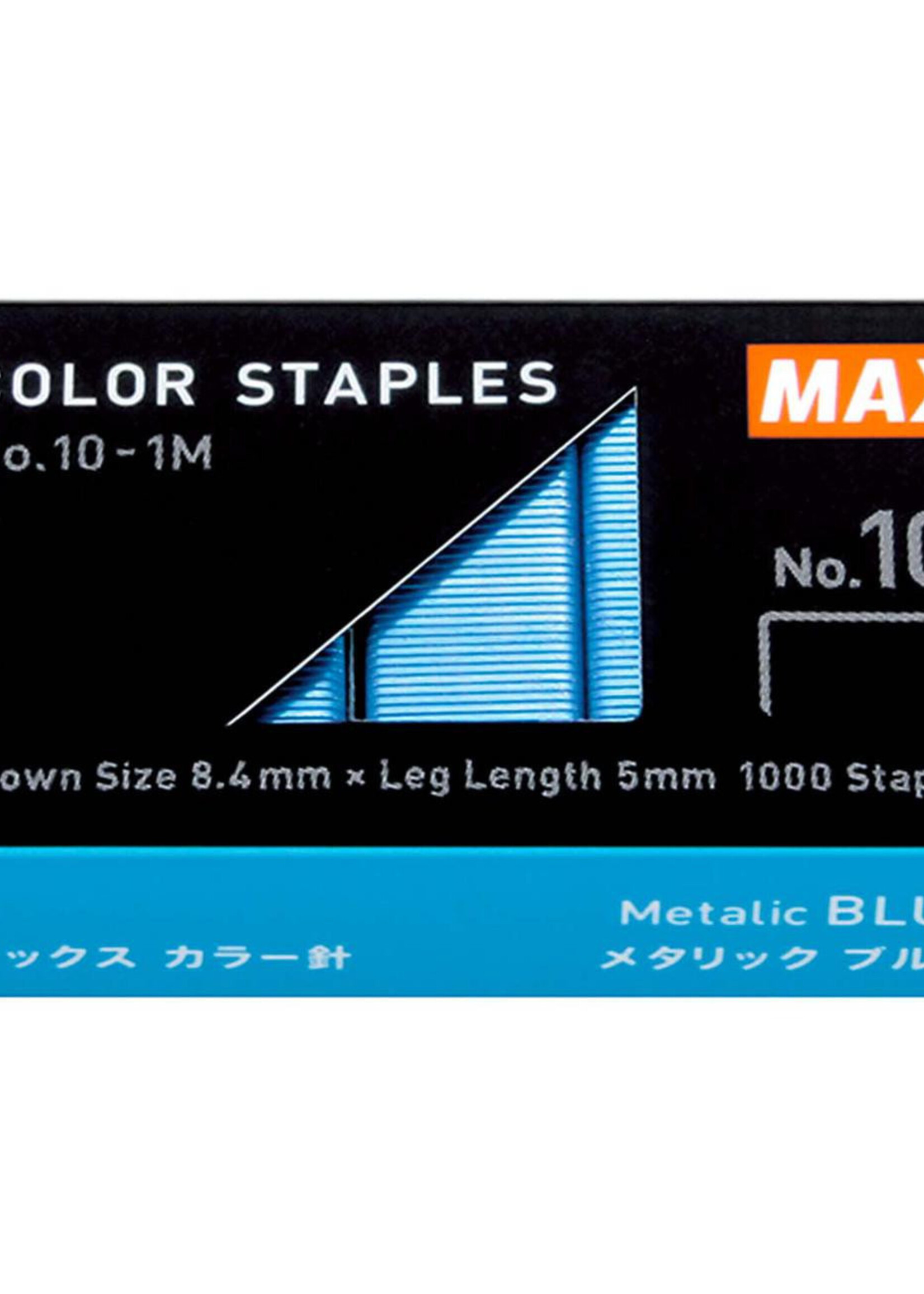 MARKS MAX Heftklammern N-10 Blau 1000 Stück