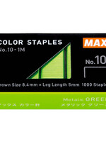 MARKS MAX Heftklammern N-10 Grün 1000 Stück