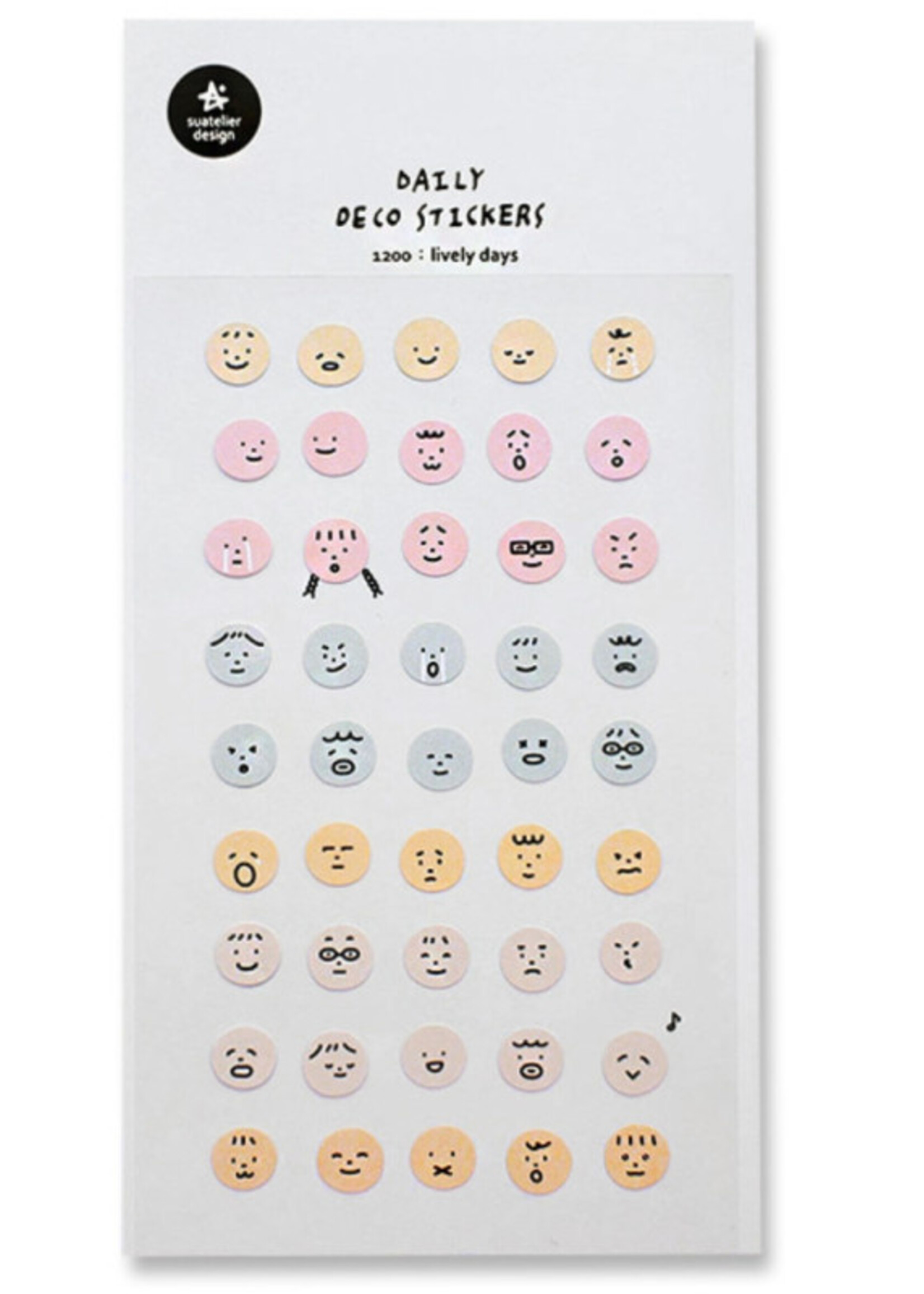 MARKS Suatelier Daily Deco Sticker lively days