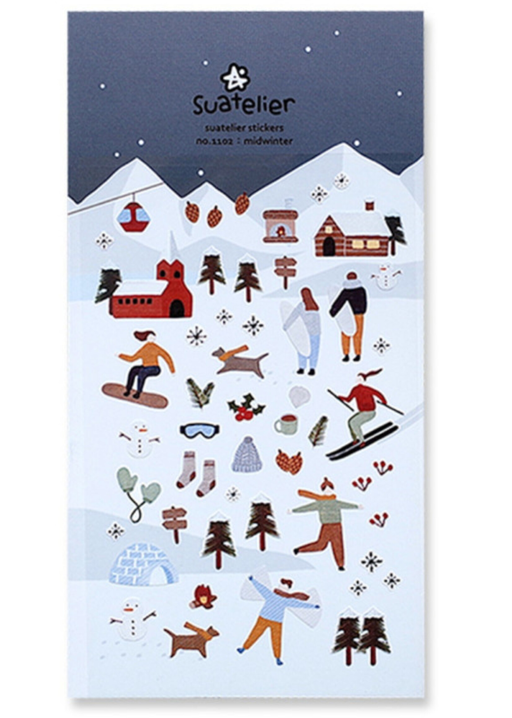 MARKS Suatelier Daily Deco Sticker midwinter