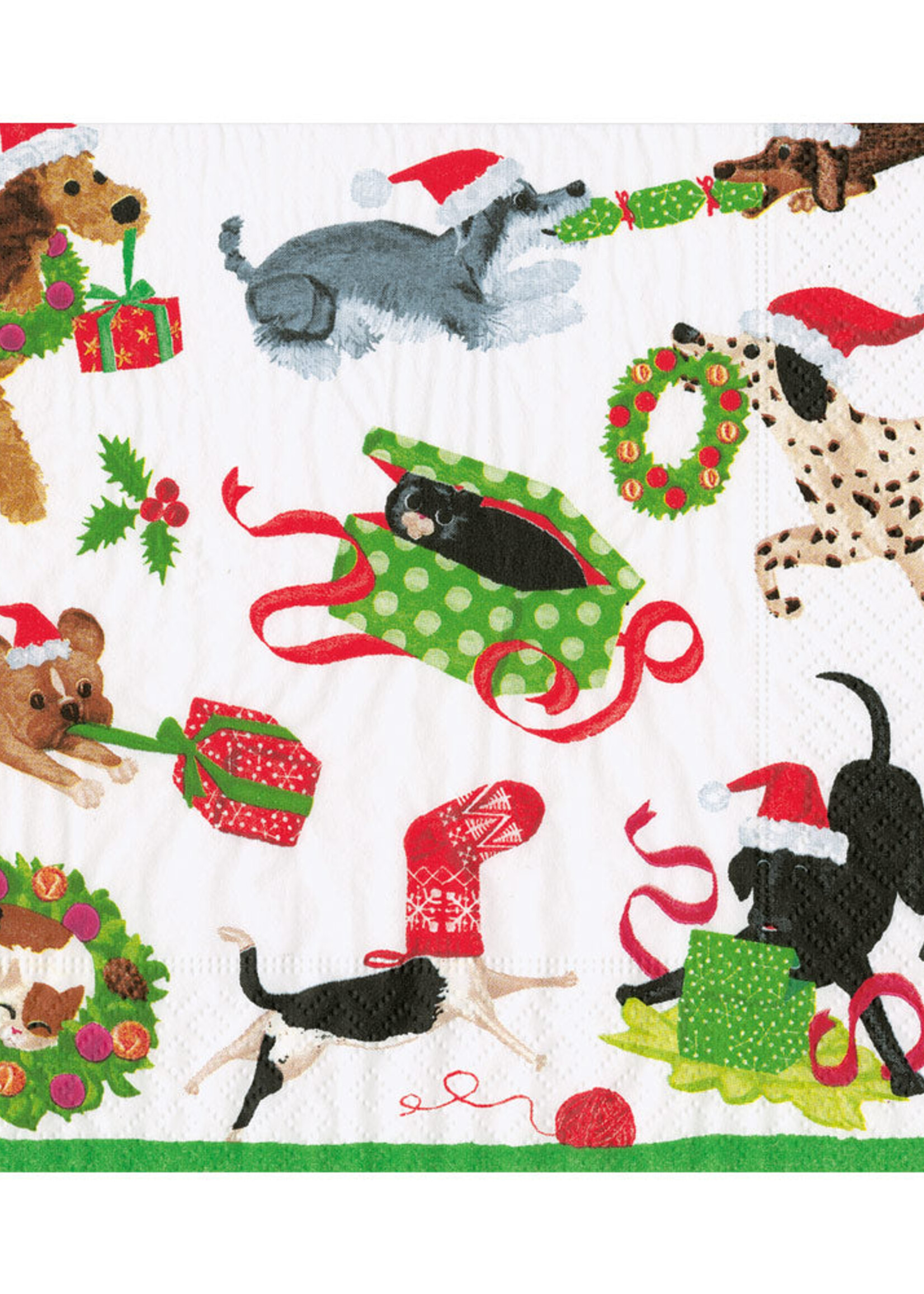 Caspari Serv., Christmas mischief