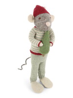 Gry & Sif X-Large Grey Mouse w/Tree