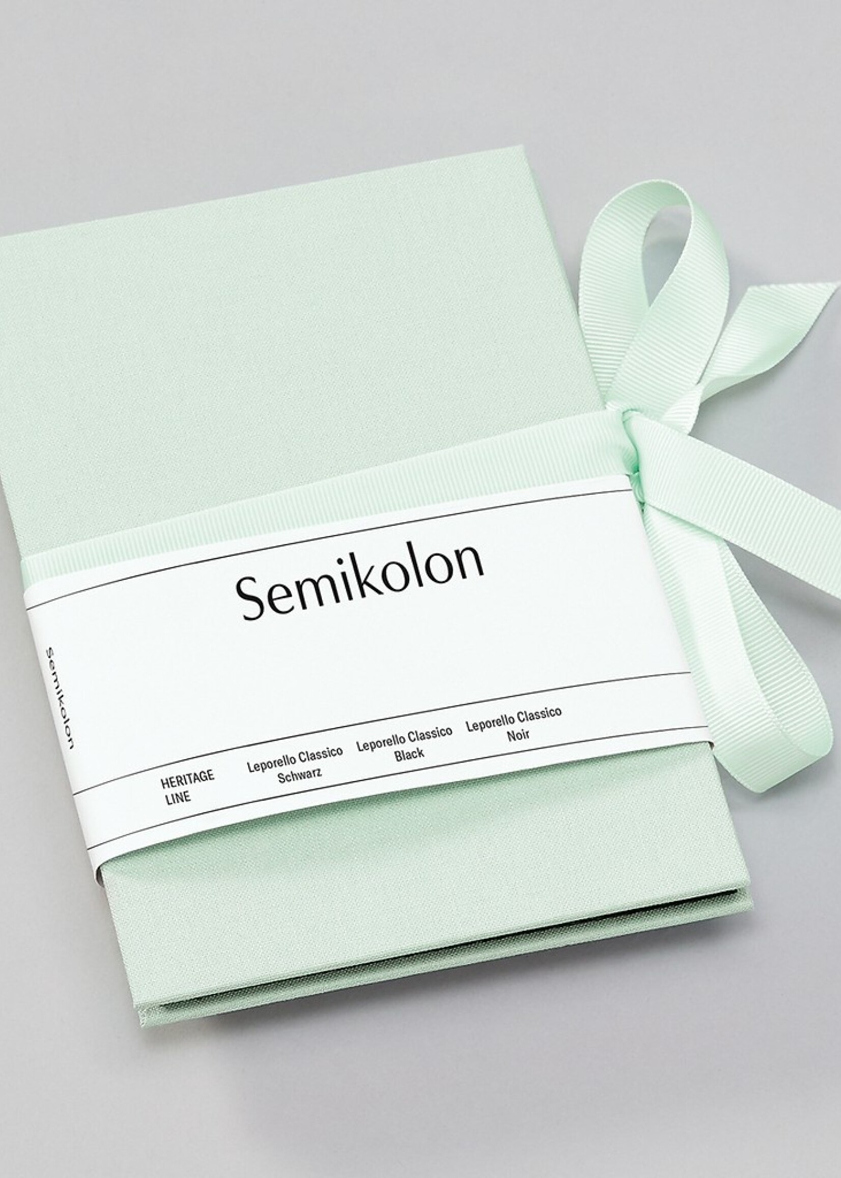 Semikolon Leporello Classico moss, Leine