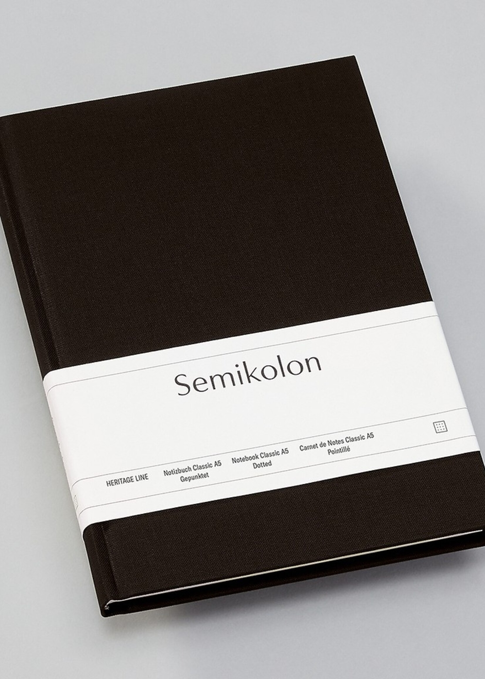 Semikolon Notizbuch Classic (A5) dotted,