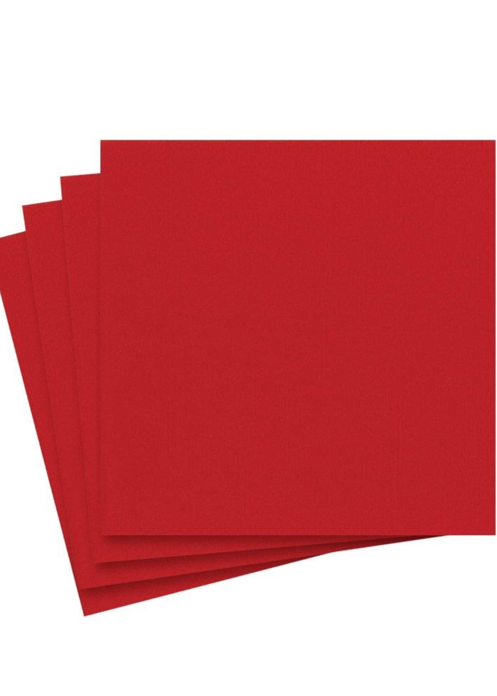Caspari Serv., Airlaid Red Linen    DE