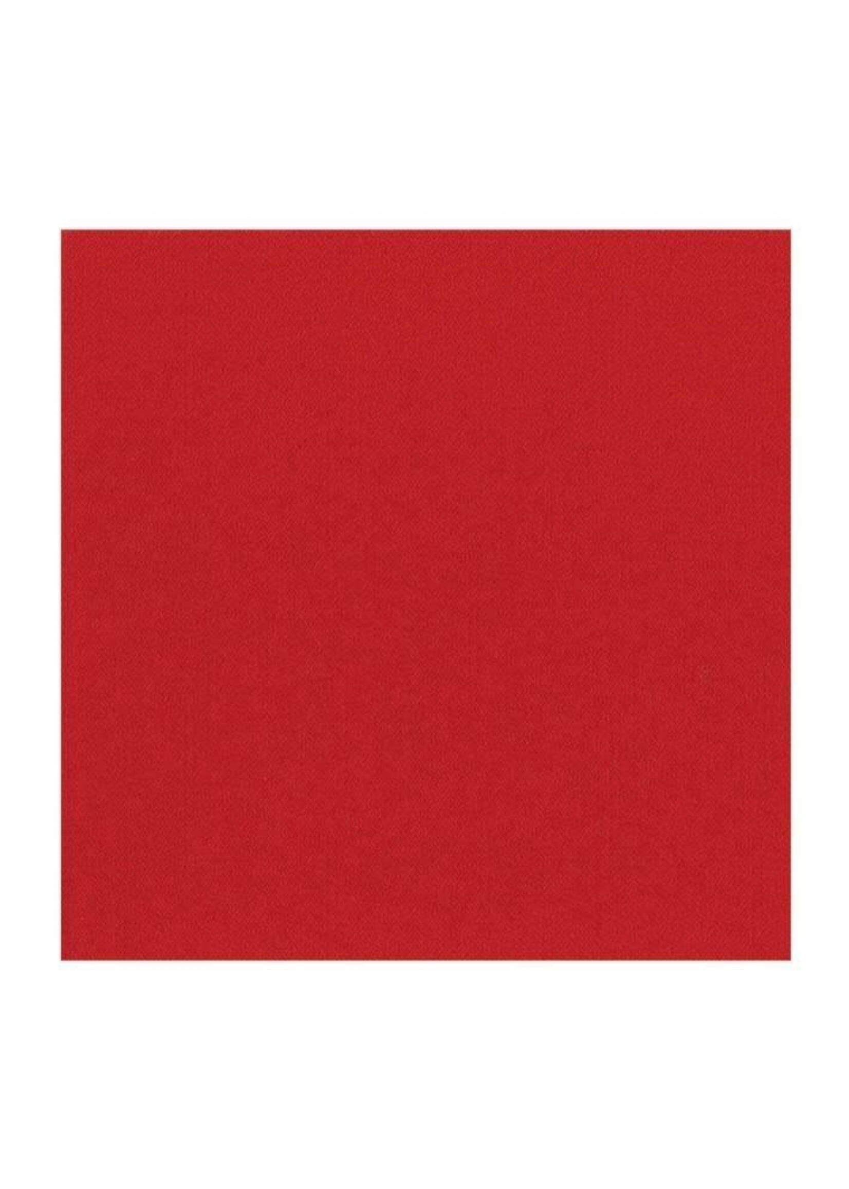 Caspari Serv., Airlaid Red Linen    DE