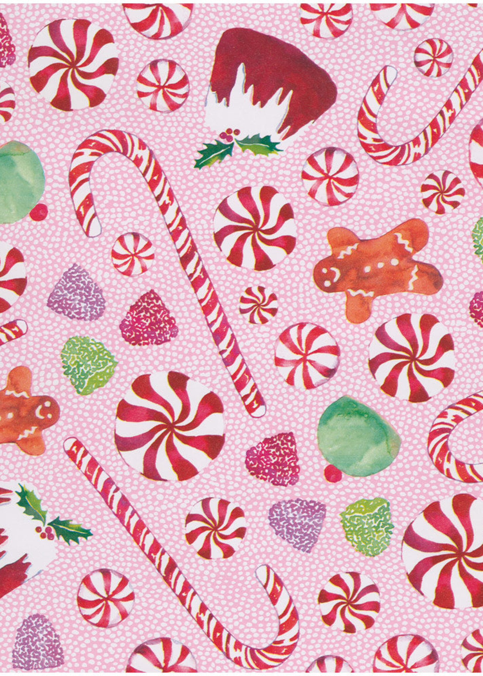 Caspari Caspari Geschenkpapier Sweets, Rolle