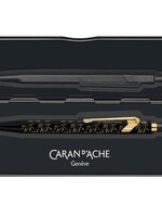 Caran d'Ache Kugelschreiber 849 Horse Schwarz, Mine F