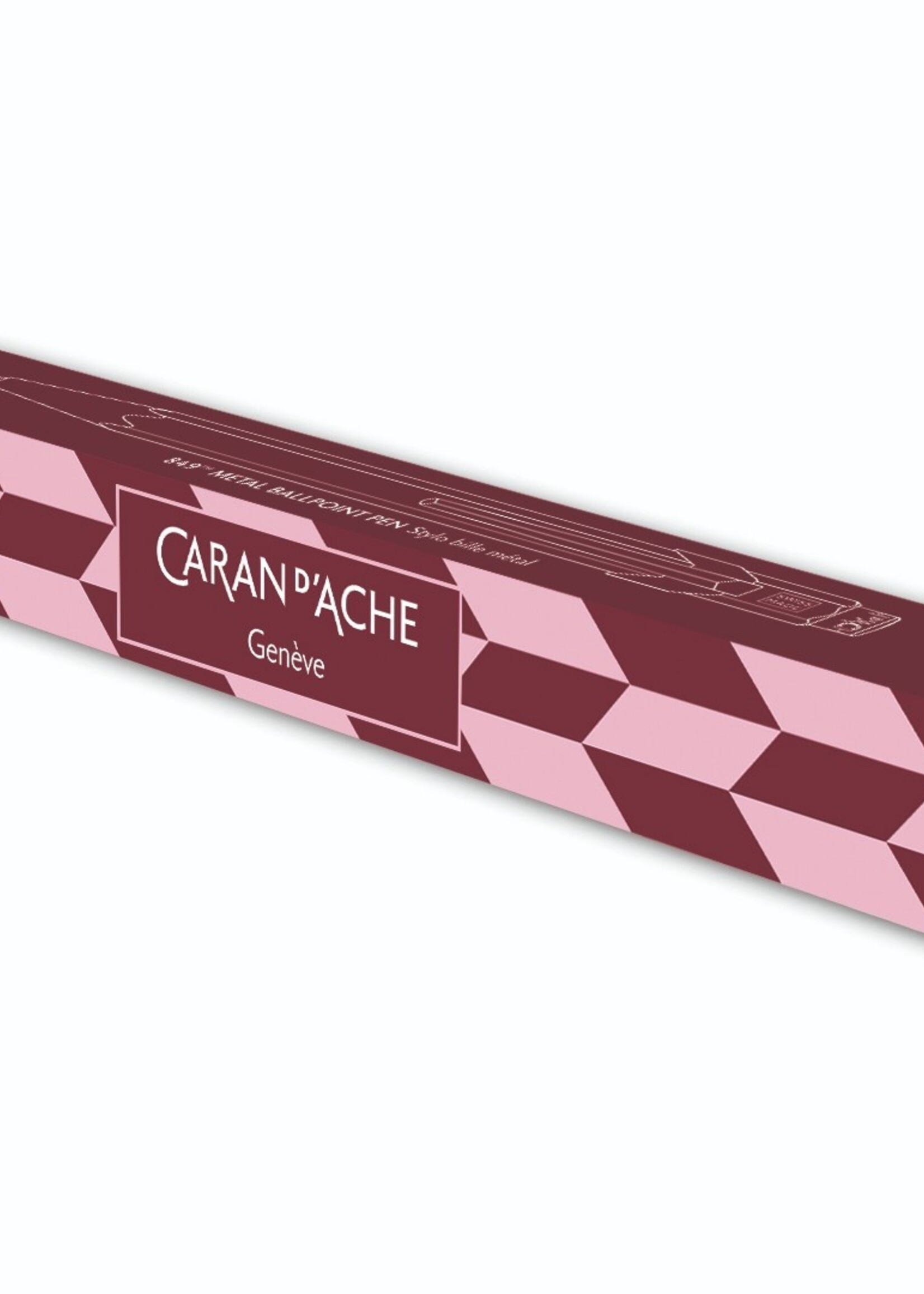 Caran d'Ache Kugelschreiber 849 Mosaic Granatrot