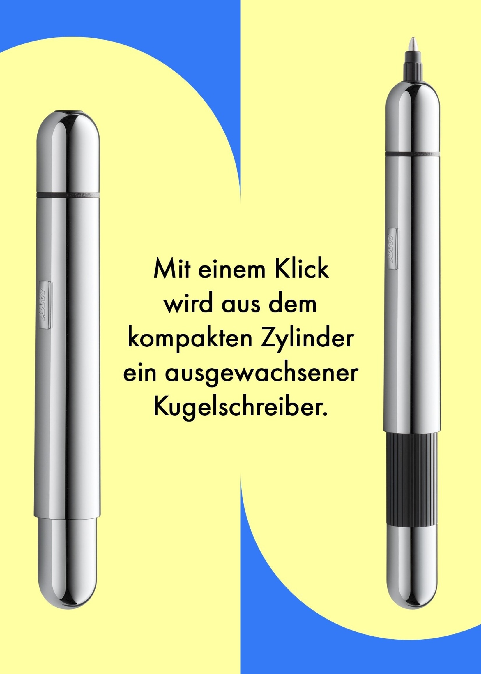 Lamy Kugelschreiber pico Chrom glänzend