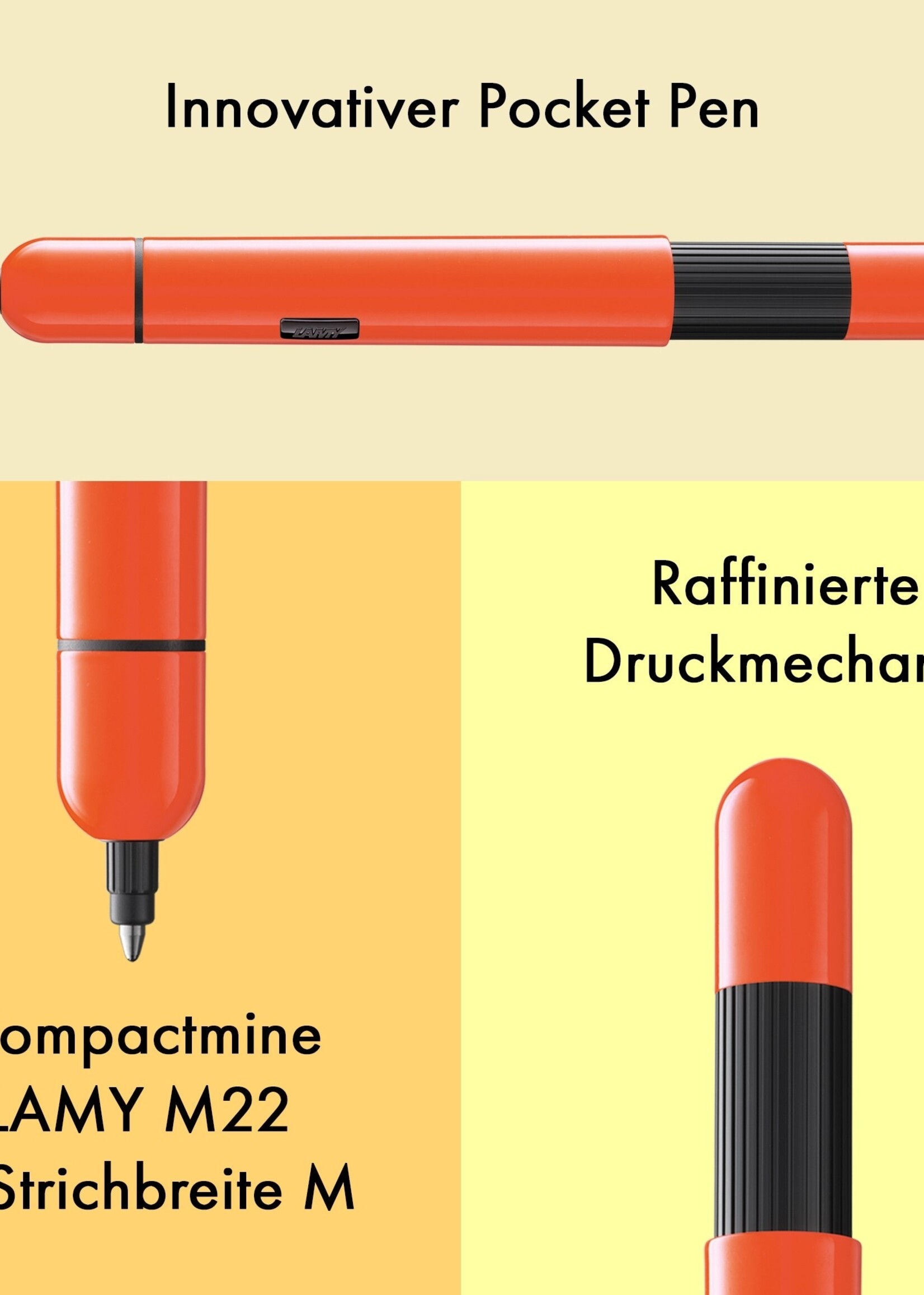 Lamy Kugelschreiber pico laser orange