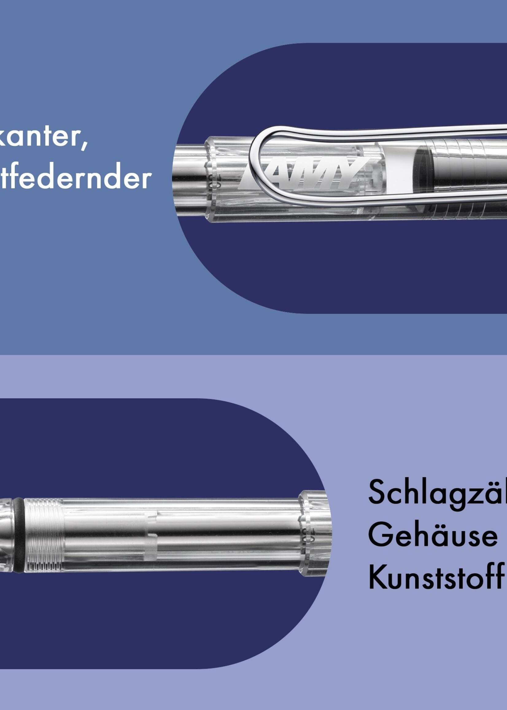 Lamy Tintenroller vista Transparent
