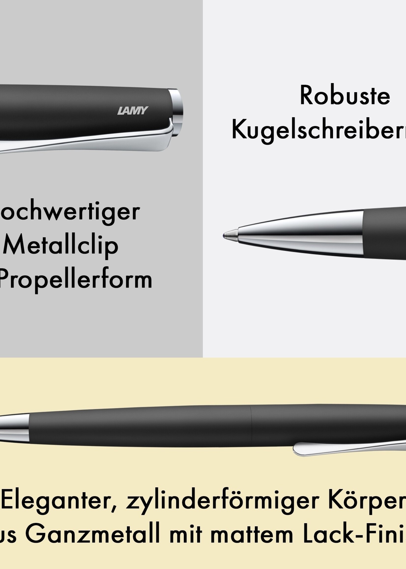 Lamy Lamy studio Kugelschreiber, black