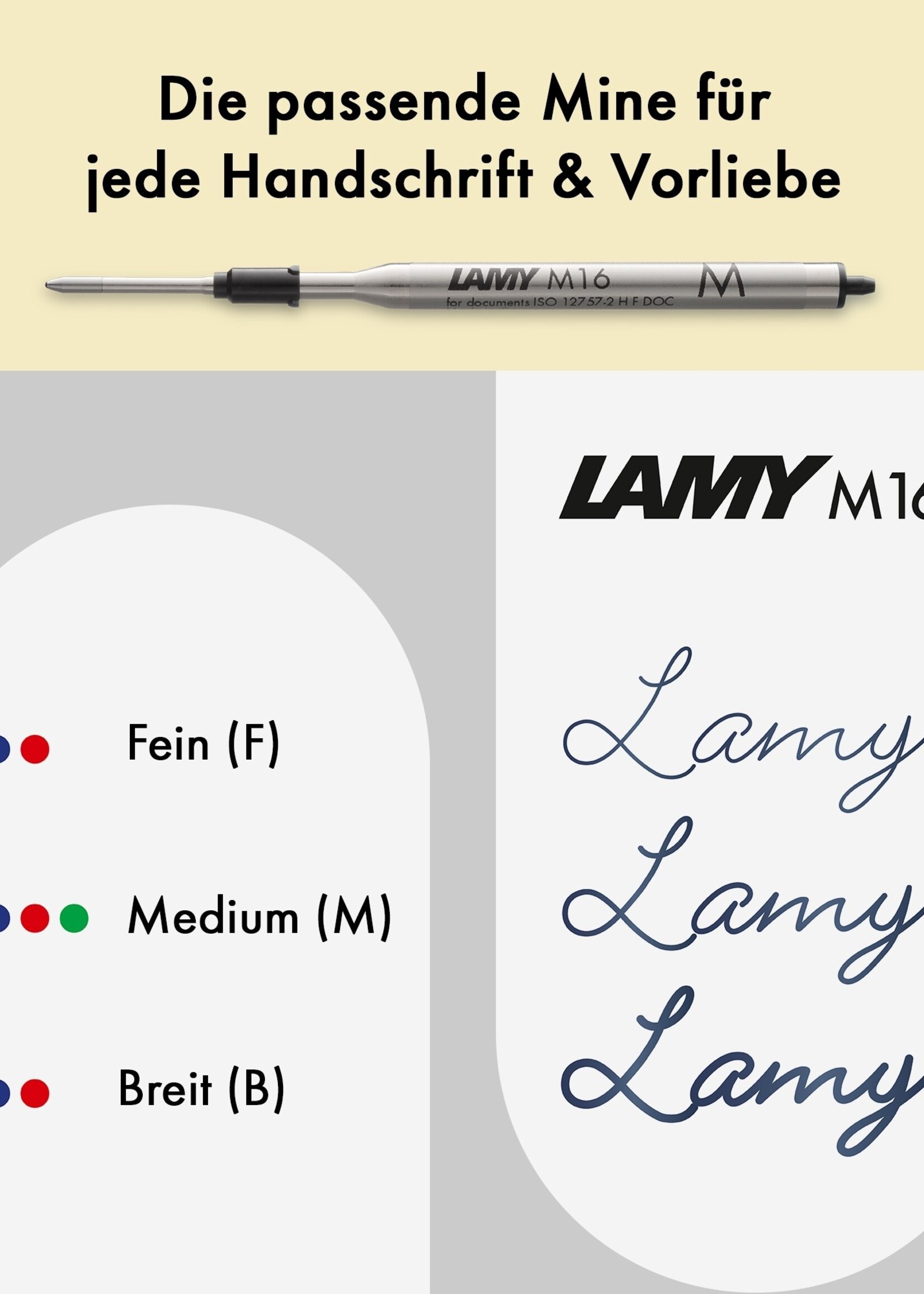 Lamy Kugelschreiber studio Schwarz
