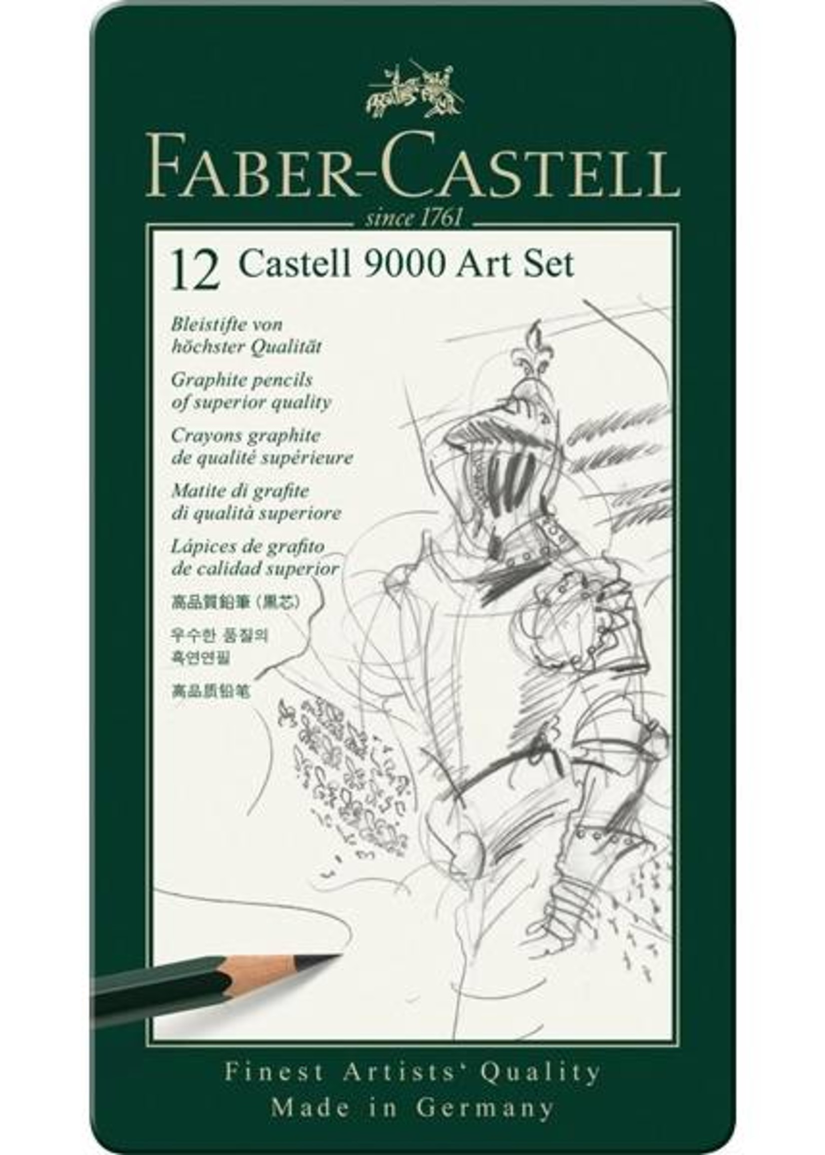 Faber-Castell Faber Castell 9000 Art Set 12 Bleistifte 8B-2H